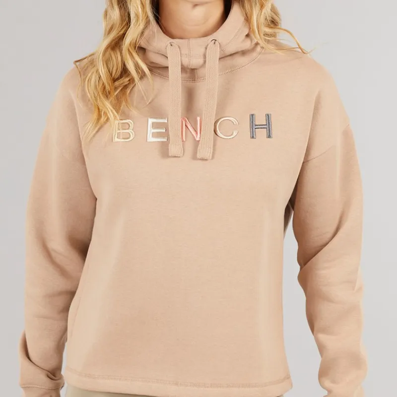 Outlet Dame Ioni Hoodie Taupe Dame Hættetrøjer Og Sweatshirts·Hættetrøjer