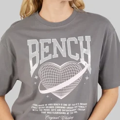 New Dame Jilen T-shirt Charcoal Dame Overdele·T-Shirts|Overdele·Overdele