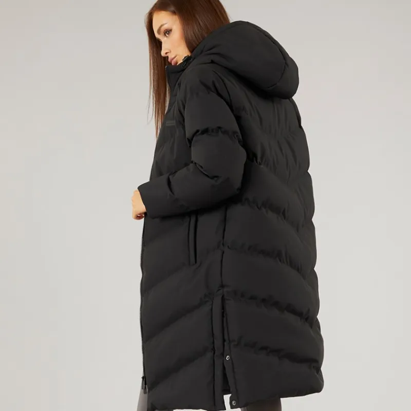 Clearance Dame Lang Foret Jakke Med Slids Dame Jakker Og Frakker·Jakker Og Frakker