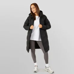 Clearance Dame Lang Foret Jakke Med Slids Dame Jakker Og Frakker·Jakker Og Frakker