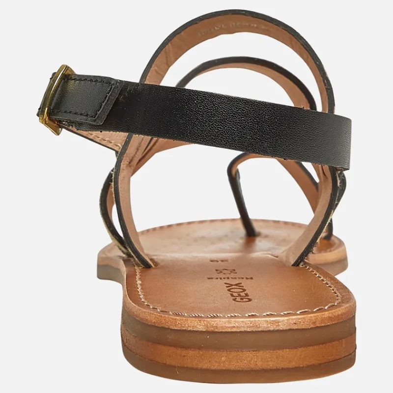 Best Dame Maddalusia Flade Sandaler Sort / Hvid Dame Klip-Klapper Og Sandaler|Klip-Klapper Og Sandaler