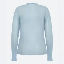 Discount Dame Markhild Bluse 4121 Blue Bell Dame Overdele·Overdele