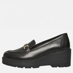 Discount Dame Mierelle Kilehæls Loafers Sort Dame Sko|Sko