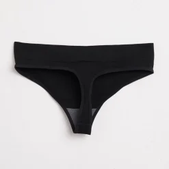 New Dame Moderne Fleks 2 Pak Trusser Sort Dame Multipakker·Undertøj|Undertøj, Sokker Og Nattøj·Undertøj