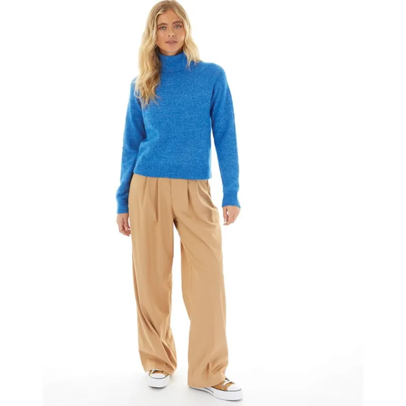 Sale Dame Monnie Bukser med Vid Ben Beige Dame Jeans, Bukser Og Leggings·Bukser
