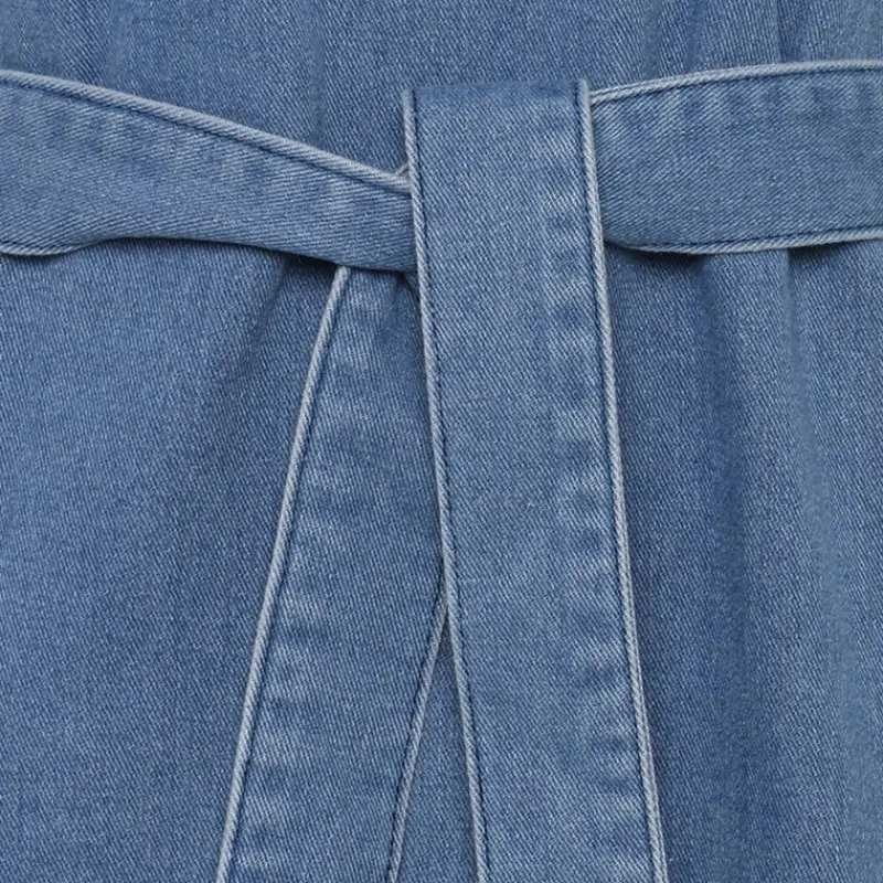Clearance Dame Morgen Kjole 1002 Medium Blue Dame Kjoler Og Nederdele·Kjoler