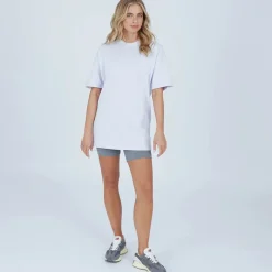 New Dame NB Athletics Nature State T-shirts Hvid Dame Overdele|Overdele·T-Shirts
