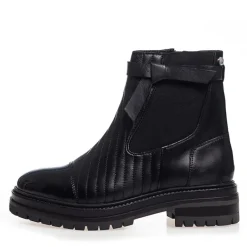 Discount Dame Når Efteråret Kommer Støvler 0011 Black Patent Dame Støvler|Støvler