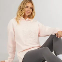 New Dame Rayra Hættetrøje Lys Pink Dame Hættetrøjer Og Sweatshirts·Hættetrøjer