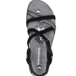 Online Dame Reggae Slim Sun Array Sandaler Sort Dame Klip-Klapper Og Sandaler|Klip-Klapper Og Sandaler