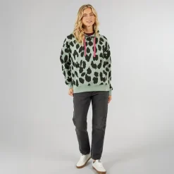 New Dame Rhyl Hættetrøje Green Bay Dame Hættetrøjer Og Sweatshirts·Hættetrøjer