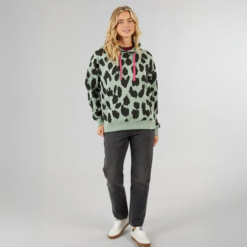 New Dame Rhyl Hættetrøje Green Bay Dame Hættetrøjer Og Sweatshirts·Hættetrøjer