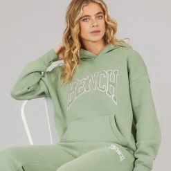 Sale Dame Riddy Oversized Hættetrøje Sage Green Dame Hættetrøjer Og Sweatshirts·Hættetrøjer