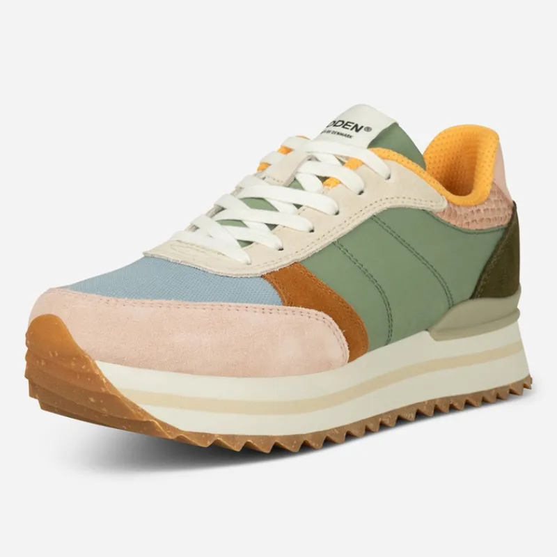 Sale Dame Ronja Plateau Sneakers 911 Algae Multi Dame Sneakers|Sneakers