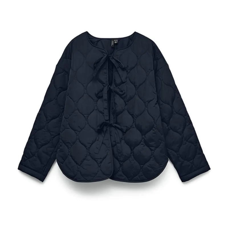 Online Dame Sabine Quiltet Jakke Navy Blazer Dame Jakker Og Frakker·Jakker Og Frakker