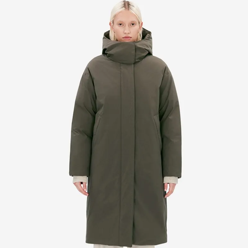 Dame Saira Jakke Castor Green Dame Jakker Og Frakker·Jakker Og Frakker