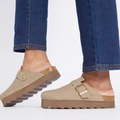 Online Dame Sandaler Brun Dame Klip-Klapper Og Sandaler|Klip-Klapper Og Sandaler