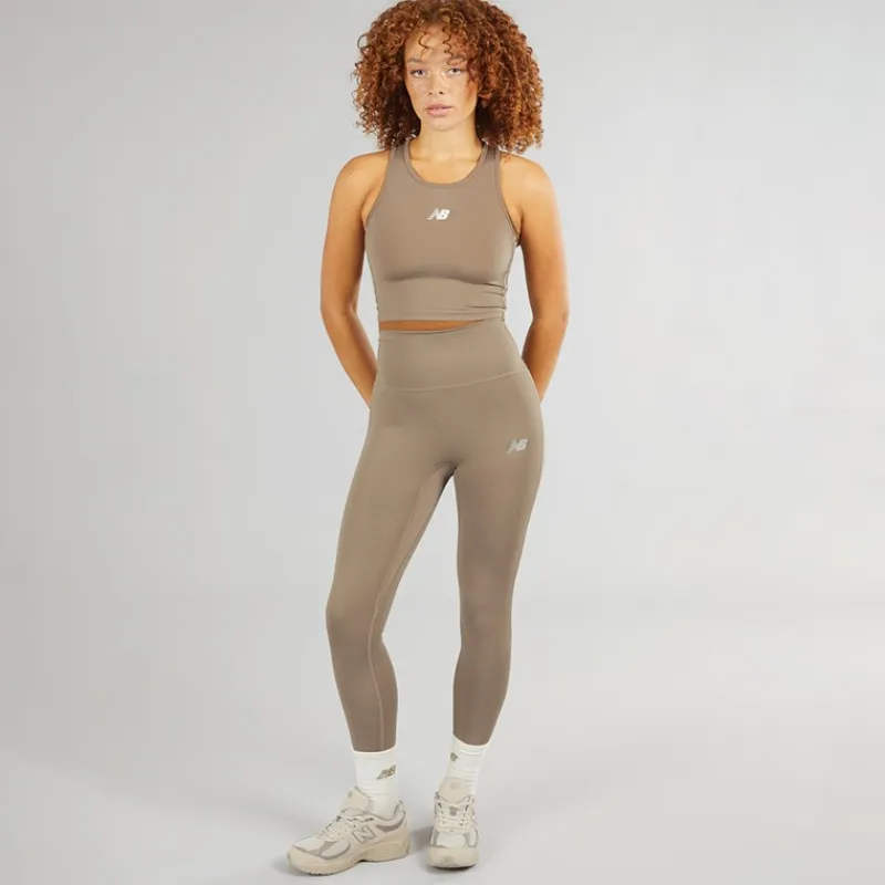 Dame Script NB Dry Tight Leggings Dockside Dame Sport Træningsbukser|Træning