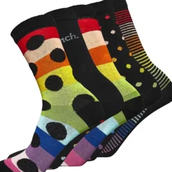 Sale Dames Dorit Strømper 5-pak Sort/Multi Dame Multipakker·Sokker|Undertøj, Sokker Og Nattøj·Sokker