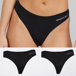 Hot Dame Serena Performance 3-pak Thong Sort Dame Multipakker·Undertøj|Undertøj, Sokker Og Nattøj·Undertøj
