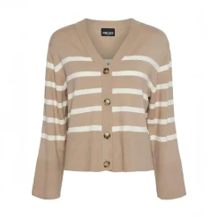 Dame Sia Cardigan Silver Mink Dame Trøjer Og Cardigans·Cardigans|Overdele·Veste
