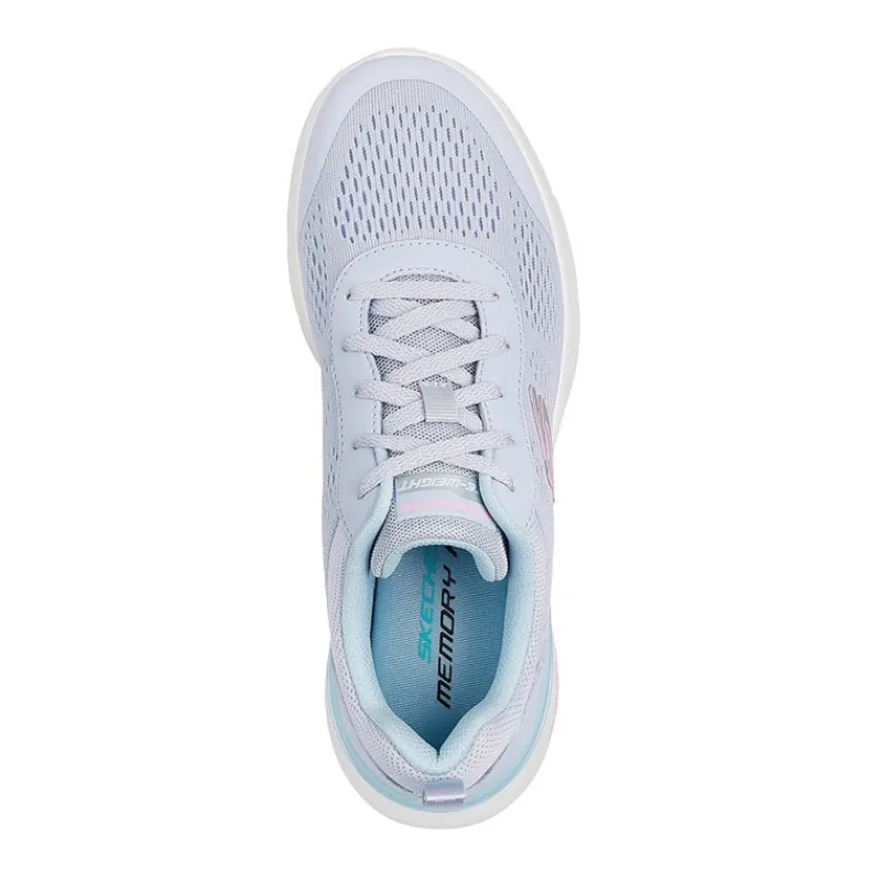 Dame Skech-Air Dynamight 2.0 New Heights Sneakers Blå Dame Sport Sneakers|Sneakers