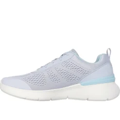 Dame Skech-Air Dynamight 2.0 New Heights Sneakers Blå Dame Sport Sneakers|Sneakers