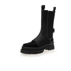 Hot Dameskoene The Belive Støvler 038 Black Patent Dame Støvler|Støvler