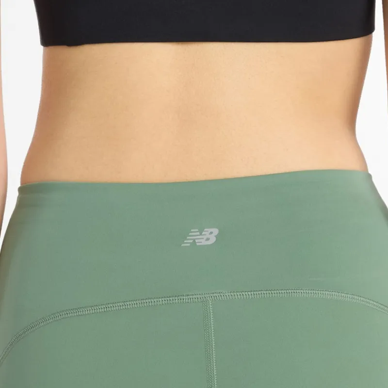 Outlet Dame Sleek NBDry Lomme Højtaljede Tætsiddende Leggings Mørk Enebær Dame Sport Træningsbukser|Træning