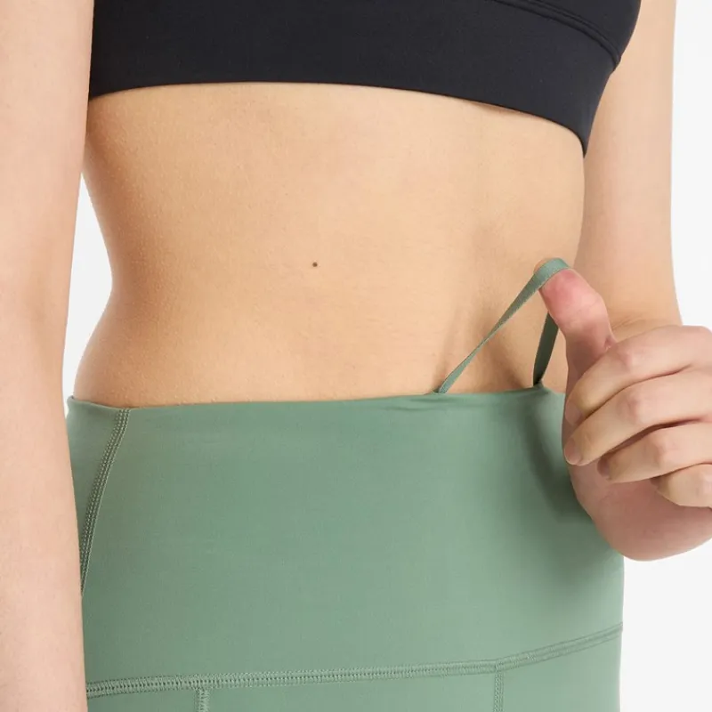 Outlet Dame Sleek NBDry Lomme Højtaljede Tætsiddende Leggings Mørk Enebær Dame Sport Træningsbukser|Træning