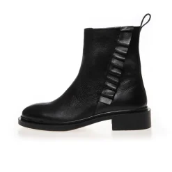 Online Dame Støvlerne Mode Kærlighed 0001 Black Dame Støvler|Støvler