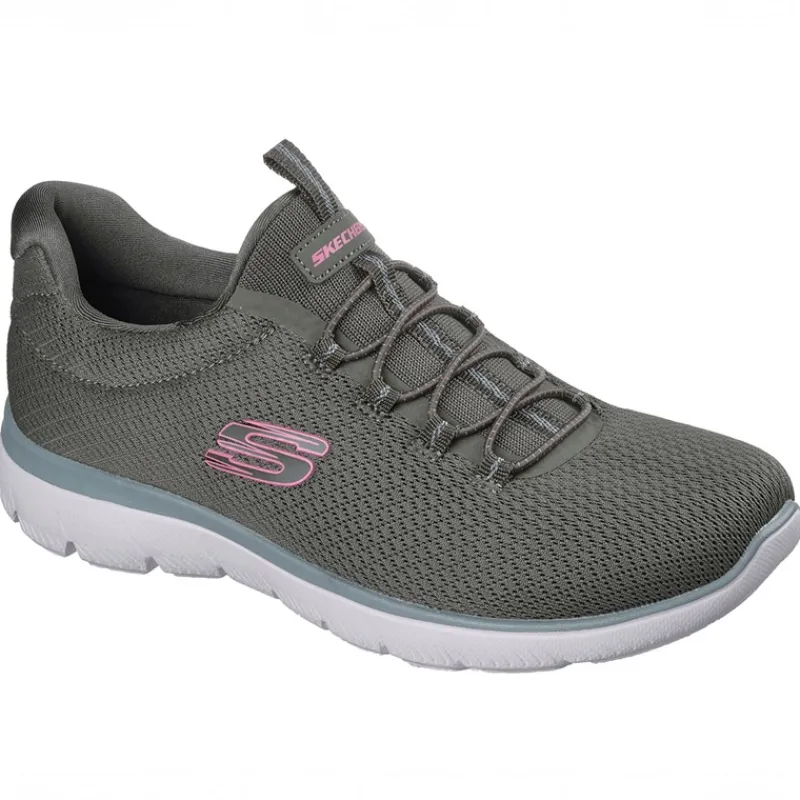 Online Dame Summits Sommer Blush Sneakers Oliven Dame Sneakers|Sneakers
