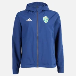 Discount Dame SVFF Sverige Vandtæt Storm Jakke Team Navy Blue/Easy Yellow Dame Jakker Og Frakker·Jakker Og Frakker|Jakker Og Frakker·Lette Jakker
