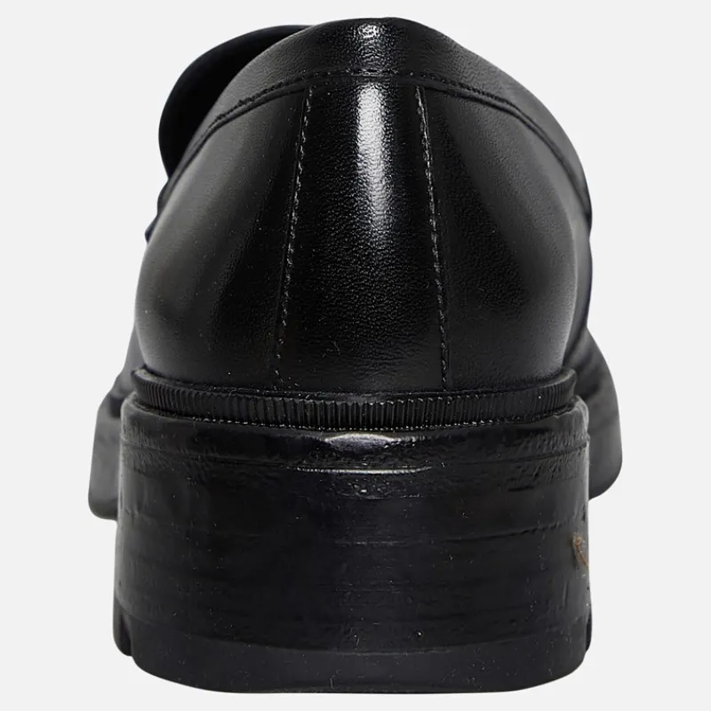 Clearance Dame Swelen Chunky Loafers Sort Dame Sko|Sko