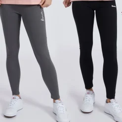 New Dametøj Tamna Leggings To Pak Sort/Antracit Dame Jeans, Bukser Og Leggings·Gamachebukser|Jeans, Bukser Og Leggings·Bukser