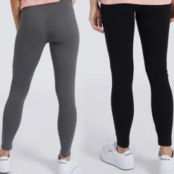 New Dametøj Tamna Leggings To Pak Sort/​Antracit Dame Jeans, Bukser Og Leggings·Gamachebukser|Jeans, Bukser Og Leggings·Bukser