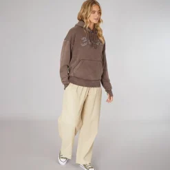 Clearance Dame Trait Hættetrøje Chokolade Dame Hættetrøjer Og Sweatshirts·Hættetrøjer