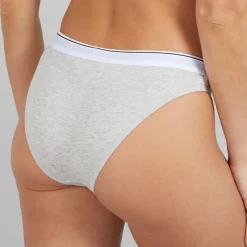 Discount Dame tre pak hipster trusser Light Grey Marl/​Bright White/​Sort Dame Multipakker·Undertøj|Undertøj, Sokker Og Nattøj·Undertøj