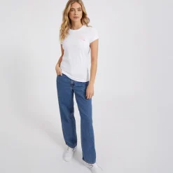 Hot Dame T-shirts med print Lolah (pakke med 3) lyserød/​sølvgrå/​hvid Dame Multipakker·Overdele|Overdele·T-Shirts