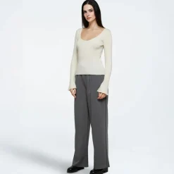Sale Dame Twusti Sweater 0105 Antique White Dame Trøjer Og Cardigans·Trøjer|Overdele·Overdele