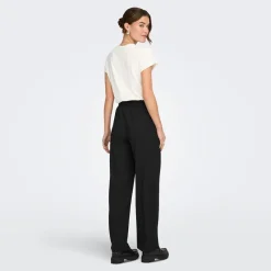 Clearance Dame vide ben bukser Sort Dame Jeans, Bukser Og Leggings·Bukser