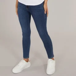 Dame Vienna Skinny Jeans Mørk Blå Denim Dame Jeans, Bukser Og Leggings·Skinny Jeans|Jeans, Bukser Og Leggings·Jeans