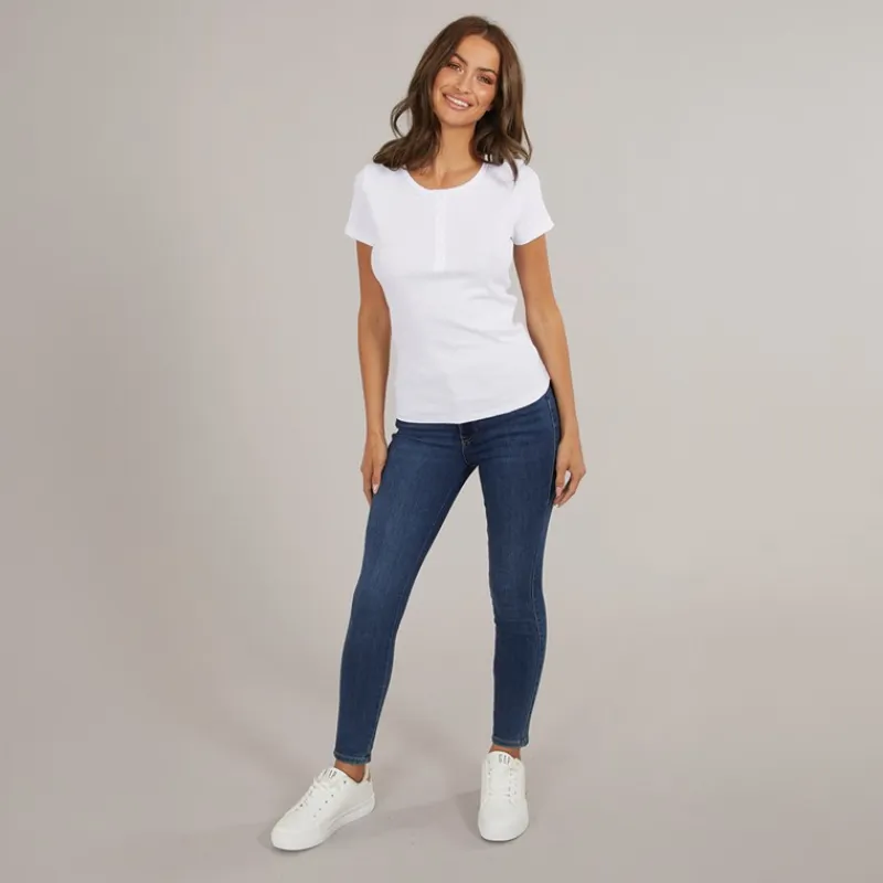 Dame Vienna Skinny Jeans Mørk Blå Denim Dame Jeans, Bukser Og Leggings·Skinny Jeans|Jeans, Bukser Og Leggings·Jeans