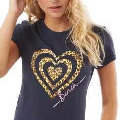 Online Dame Wildheart T-shirt Blå Dame Overdele·T-Shirts|Overdele·Overdele