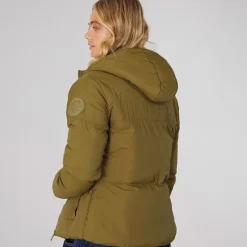 Discount Dame Willah Kort Dunjakke Mørk Oliven Dame Jakker Og Frakker·Jakker Og Frakker|Jakker Og Frakker·Lette Jakker