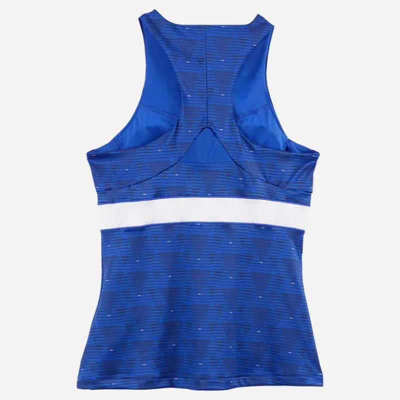 Outlet Dame Y-Tank Heat.Rdy Trænings T-shirt Semi Lucid Blue/Hvid Dame Træning|Overdele