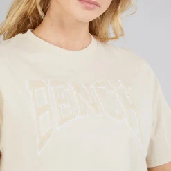 Online Dame Zayah T-shirt Chalk Dame Overdele·T-Shirts|Overdele·Overdele