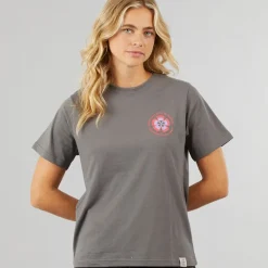 Best Damskie Birds T-shirty Ciemny grafit Dame Overdele·T-Shirts|Overdele·Overdele
