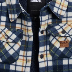Sale Drenge Bonded Shacket T-shirt og Jeans Sæt Navy Sæt|Træningsdragter
