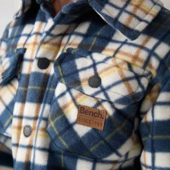 Sale Drenge Bonded Shacket T-shirt og Jeans Sæt Navy Sæt|Træningsdragter
